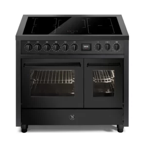 Steel Cucine Enfasi 100 /2 | BLACK | Inductie Fornuis | EQ10FF-5FI-NF