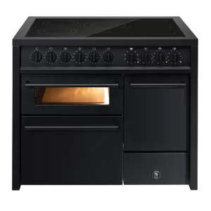 Steel Cucine Enfasi 100 /3 | BLACK | Inductie Fornuis | EQ10FFF-5FI NF