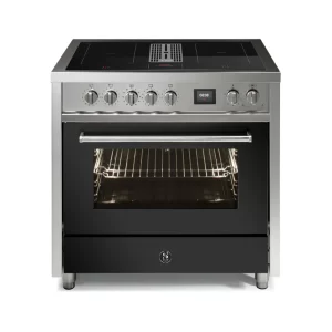 Steel Cucine Enfasi Mistral 90 | Inductie Fornuis | Met Kookveldafzuiging | EQ9F-4FIK