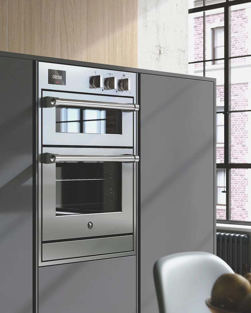 Steel Cucine Enfasi Dubbele Inbouwoven 60x90 | EQFFE6 - Afbeelding 2